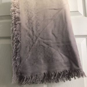 Tory Burch Logo Jacquard Scarf